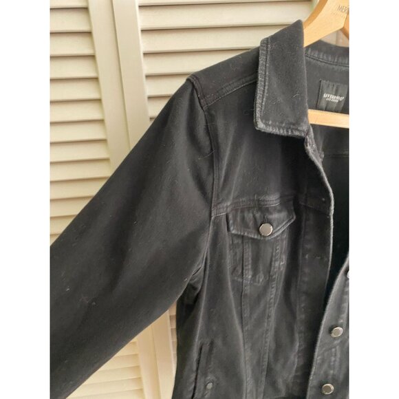 Liverpool Women's Black Denim Jacket Size L Powerflex - Picture 7 of 16